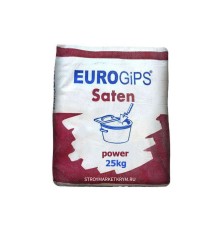 Шпатлевка EUROGIPS SATEN финишная (25кг)
