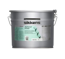  Sikkens Alphacryl Primer полуматовая изолирующая грунтовка для стен и потолков