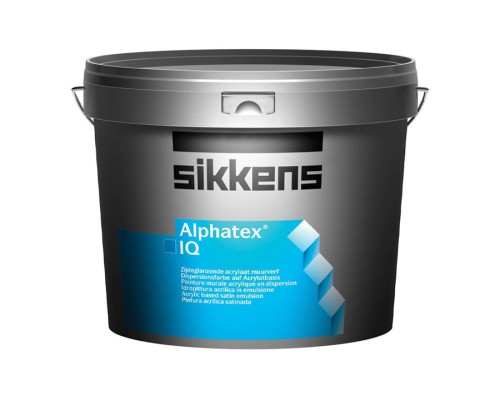 SIKKENS ALPHATEX IQ полуматовая краска с высокой износостойкостью 