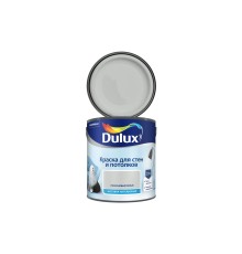 Dulux Платиновый Серый краска водно-дисперсионная  для стен и потолков матовая