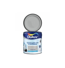 Dulux Истинный Серый краска водно-дисперсионная для стен и потолков матовая