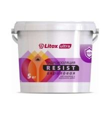 Гидроизоляция акриловая Litox Ultra Resist 5 кг
