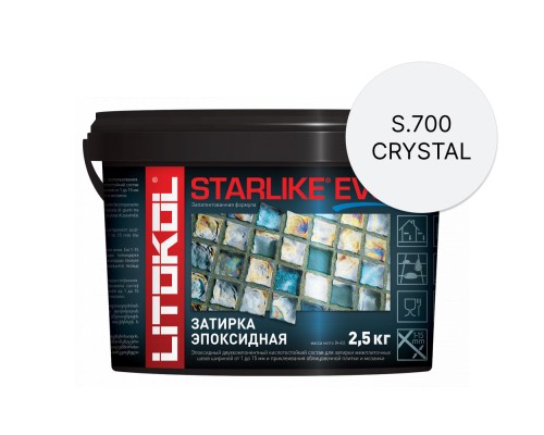 Эпоксидная затирка S700 Starlike EVO Crystal кристалл 